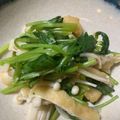 おかすんよ's cooksnap of when they made レンジで♡三つ葉とエノキとお揚げのお浸し.