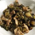 yuminan47k's cooksnap of when they made 茄子と豚肉の高菜炒め♪.