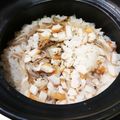 ﾏﾖﾈﾈｰｾﾞ's cooksnap of when they made ご飯鍋（土鍋）で鶏ごぼう炊き込みご飯.