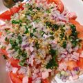 ノッケオ's cooksnap of when they made ミニトマトの具だくさんドレッシングサラダ.