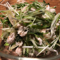 nizm's cooksnap of when they made 長ネギと水菜と鶏ハムのサラダ.