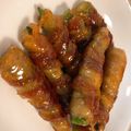 くにょくにょくにょ's cooksnap of when they made 【お弁当/冷凍保存】野菜の肉巻き.
