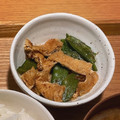 nene's cooksnap of when they made ☆さやえんどうと油揚げの簡単煮☆.