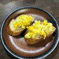 品川ＯＬ's cooksnap of when they made *柚子胡椒de卵マヨチーズトースト*.