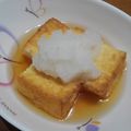 ☆ばた〜すこっち☆'s cooksnap of when they made 厚揚げを使うと楽ちん！揚げ出し豆腐風.