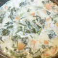 ゆうろくろう's cooksnap of when they made 鶏肉とたっぷりほうれん草のクリーム煮.