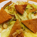しんにし's cooksnap of when they made 春キャベツとさつま揚げのサッと炒め♪.