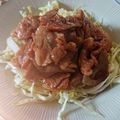 みゃじま's cooksnap of when they made じゅ～しぃ～♪豚のハチミツしょうが焼き.