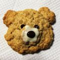 ゆきえドン's cooksnap of when they made クマのオートミールクッキー♪.