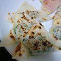 kyokoha's cooksnap of when they made シュウマイの皮で大葉チーズ揚げ.