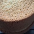 kinkinsan's cooksnap of when they made ☆しっとりふわふわ☆簡単スポンジケーキ♪.