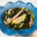 R★Hママ♥'s cooksnap of when they made 3分★ヘルシー【ワカメとハムの中華和え】.