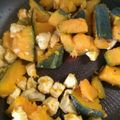 クックV8GXUG☆'s cooksnap of when they made 鶏肉とかぼちゃの甘辛炒め.