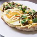 京ん家's cooksnap of when they made いかなごのくぎ煮トースト.