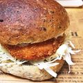 月読☆'s cooksnap of when they made ✾大好きなパン屋さんのエビカツバーガー✾.