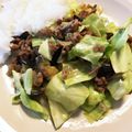BanVan5はん☆'s cooksnap of when they made ナスとキャベツの挽き肉炒め.