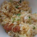 anpankirin's cooksnap of when they made KFCオリジナルチキンで簡単チャーハン！.