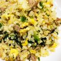67luna's cooksnap of when they made ほうれん草のチャーハン.