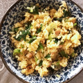 かずしラブ's cooksnap of when they made レタスと卵のお一人炒飯.