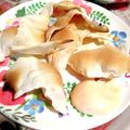 ＊aaaiko＊'s cooksnap of when they made 余った餃子の皮で☆明太マヨディップ♪.
