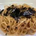 みなみゆき母's cooksnap of when they made たらこパスタ☆たらこスプレッドを使って.