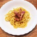 ひぐまゆ's cooksnap of when they made 簡単！本格カルボナーラ.