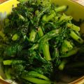 chainco's cooksnap of when they made 簡単美味しい☆春菊の胡麻和え.