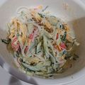 ☆ゆぅ25☆'s cooksnap of when they made かにかまと春雨のサラダ.
