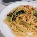 とも☆♪☆♪'s cooksnap of when they made 小松菜のカンタン和風パスタ.