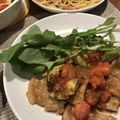smilytable's cooksnap of when they made 簡単！豚ロースのトマトガーリックソテー.