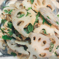 mmmugi's cooksnap of when they made 簡単おつまみ☆レンコンの明太子炒め.