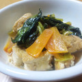 ふきや5525's cooksnap of when they made お袋の味・・小松菜と厚揚げの煮物.