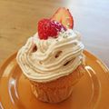 アロエミント's cooksnap of when they made ⁂苺のデコレーションカップケーキ⁂.