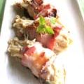 Munchkin's　Mom's cooksnap of when they made チーズ入り✼えのきベーコン.