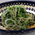 ytss's cooksnap of when they made 節約おかず☆もやしと豆苗のお浸し.