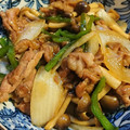 もへ0622's cooksnap of when they made ❀豚薄切り肉の生姜風味甘辛炒め❀.