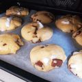 shima_uma's cooksnap of when they made スタバ風♡マシュマロチョコクッキー！.