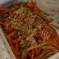ヨシヨッシー's cooksnap of when they made きんぴらごぼう.