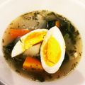 クックDBR6J7☆'s cooksnap of when they made ウクライナ料理:グリーン・ボルシチ.