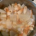 noaren's cooksnap of when they made 【保育園給食】大根のみそ煮込み.
