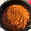 クックLI3923☆'s cooksnap of when they made 簡単☆万能ミートソース パスタ編.