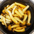 meechan_y's cooksnap of when they made 材料一つ！レンジで簡単！しめじの和え物☆.