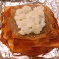 クックUP32UG☆'s cooksnap of when they made 餃子の皮でカレーのリメイク〜ラザニア風〜.