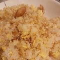 ことりんぐ's cooksnap of when they made 鶏皮で作る親子チャーハン.