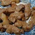 ぶっちさん's cooksnap of when they made 常備菜に！豚肩ロースのこってり炒め☆.