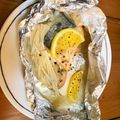 トイピアノ弾きのねこ's cooksnap of when they made 超簡単！！鮭のホイル焼き.