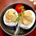ルぴあ's cooksnap of when they made ゆで卵de簡単おつまみ☘️デリ風サラダ.