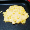 うさよ☆'s cooksnap of when they made コーンだけの☆お好み焼き.