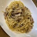 イトマス's cooksnap of when they made 豚バラときのこのパスタ.