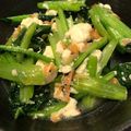 maruko1975's cooksnap of when they made 冬季限定♡寒締めちぢみ菜と桜海老のソテー.